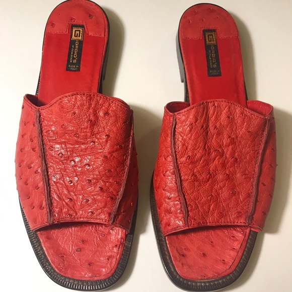 #HP 🥳💥 Sandals - Ostrich leather ♥️ - Picture 3 of 8